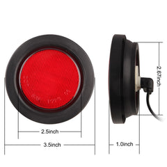 Partswcgg close-up of LED lens detail highlighting durable clarity