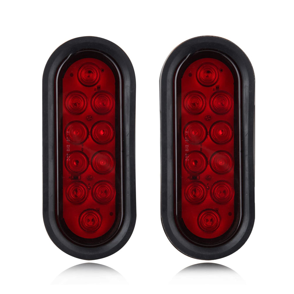 Partswcgg close-up of 10 LED array and lens texture for long-lasting clarity