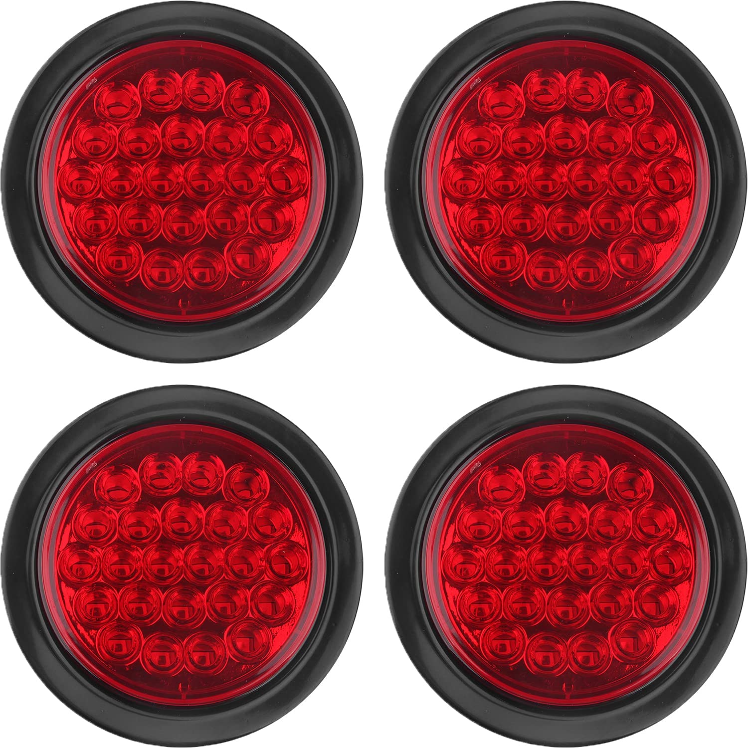 partswcgg front face view showing bright red lens and crisp illumination benefit