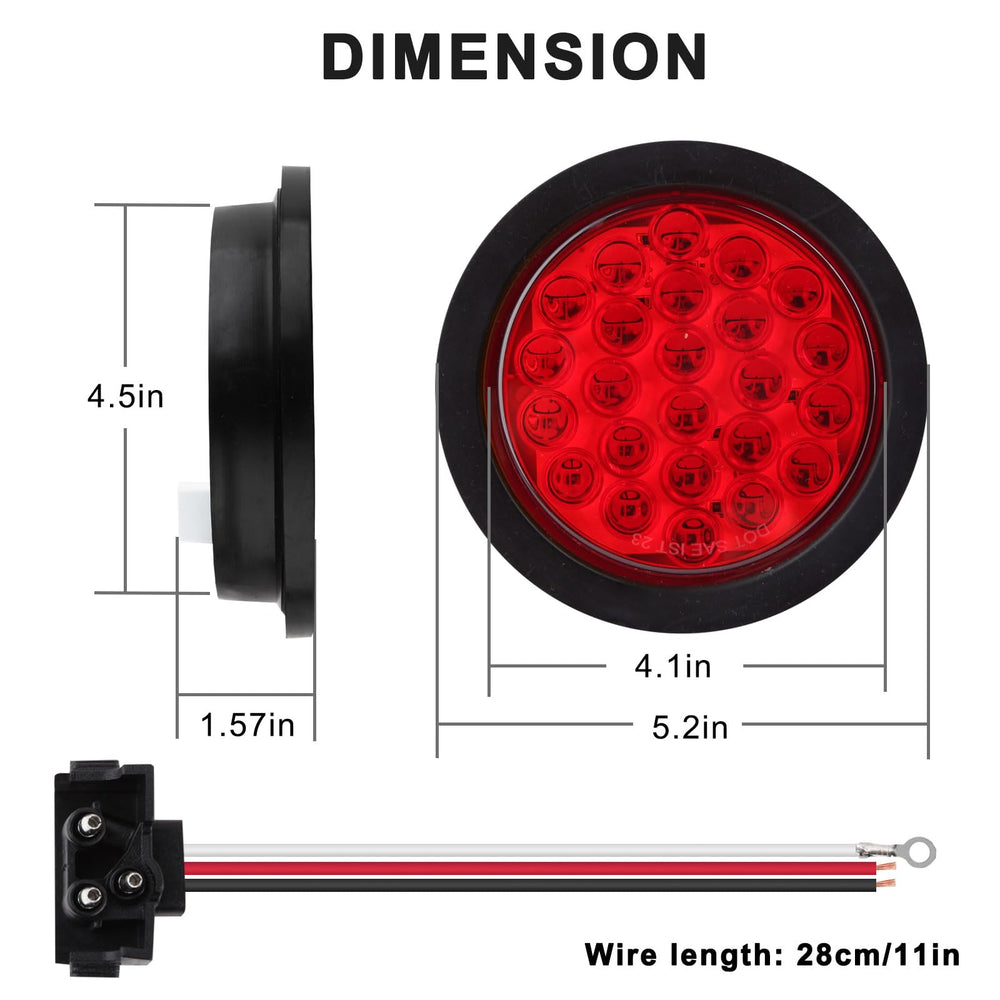 Partswcgg mounted on trailer demonstrating real-world lighting benefit