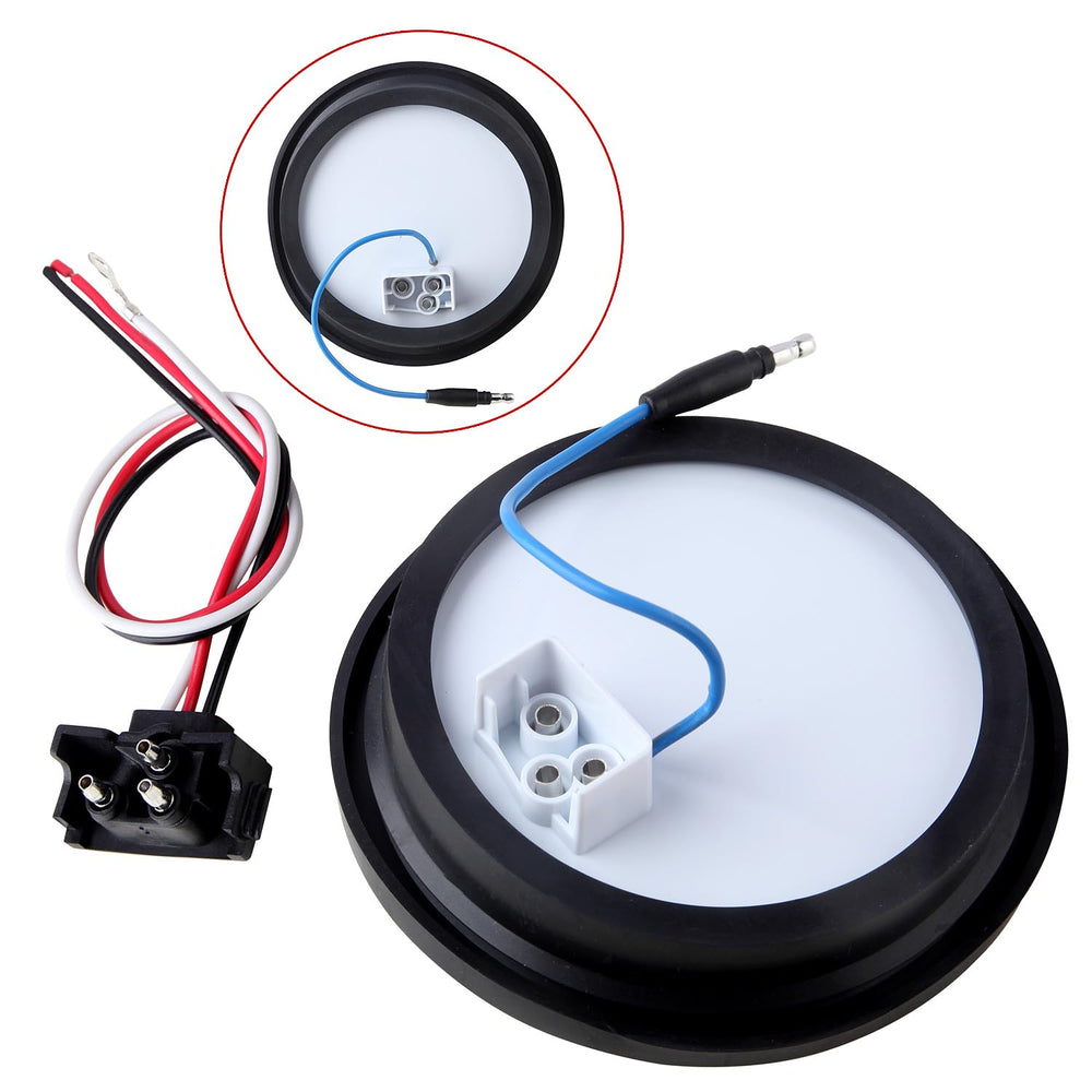 Partswcgg wiring pigtail with rubber grommet showing simple installation benefit