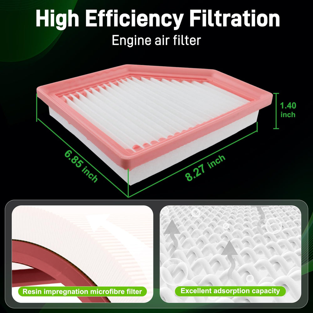 partszen cabin filter installed behind glovebox improving HVAC airflow and comfort