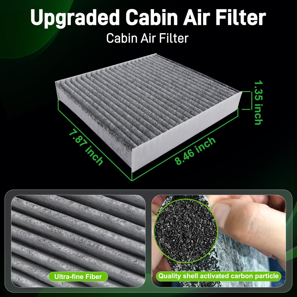 partszen engine filter installed in airbox demonstrating easy replacement process