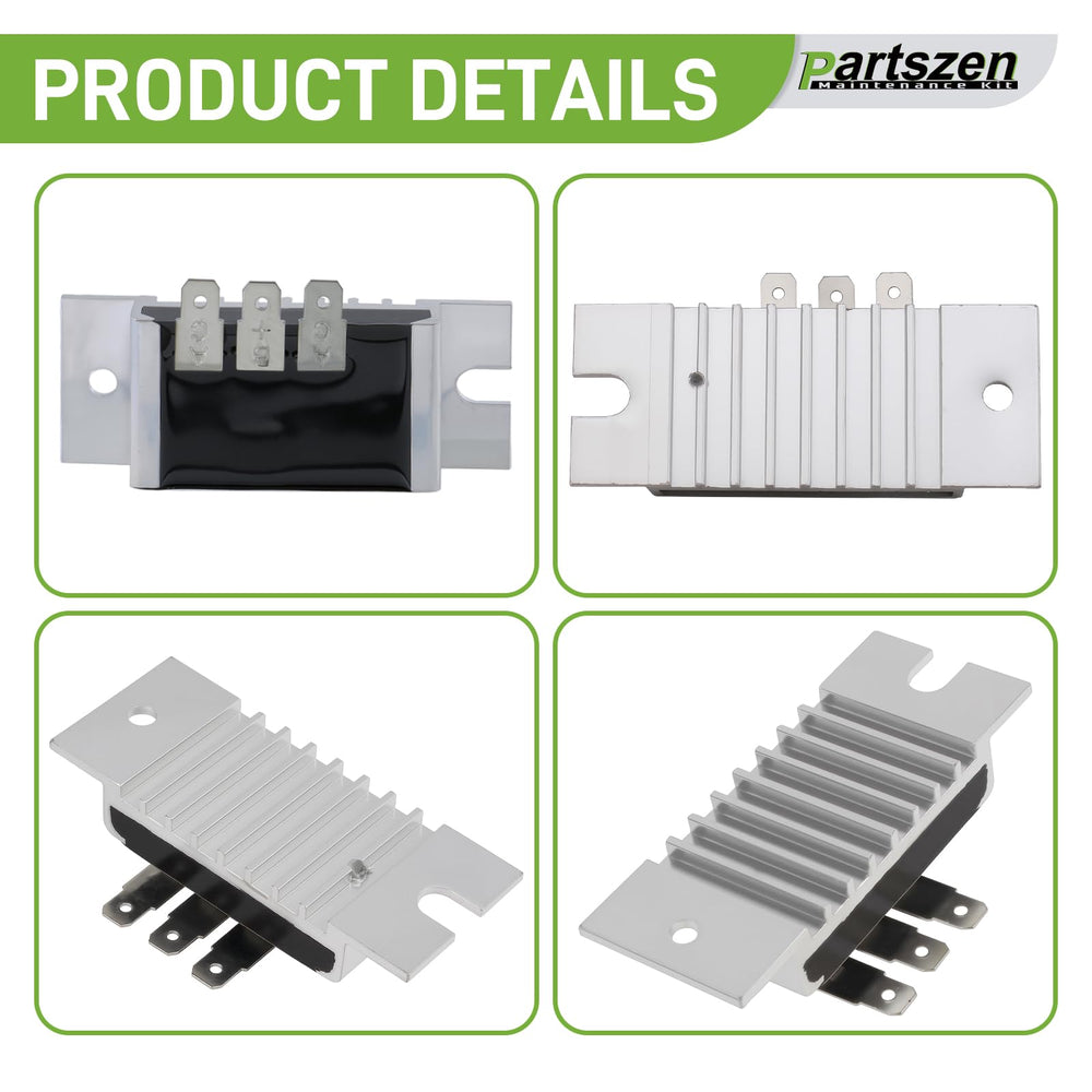 partszen regulator mounting holes and bracket for secure OEM-style installation
