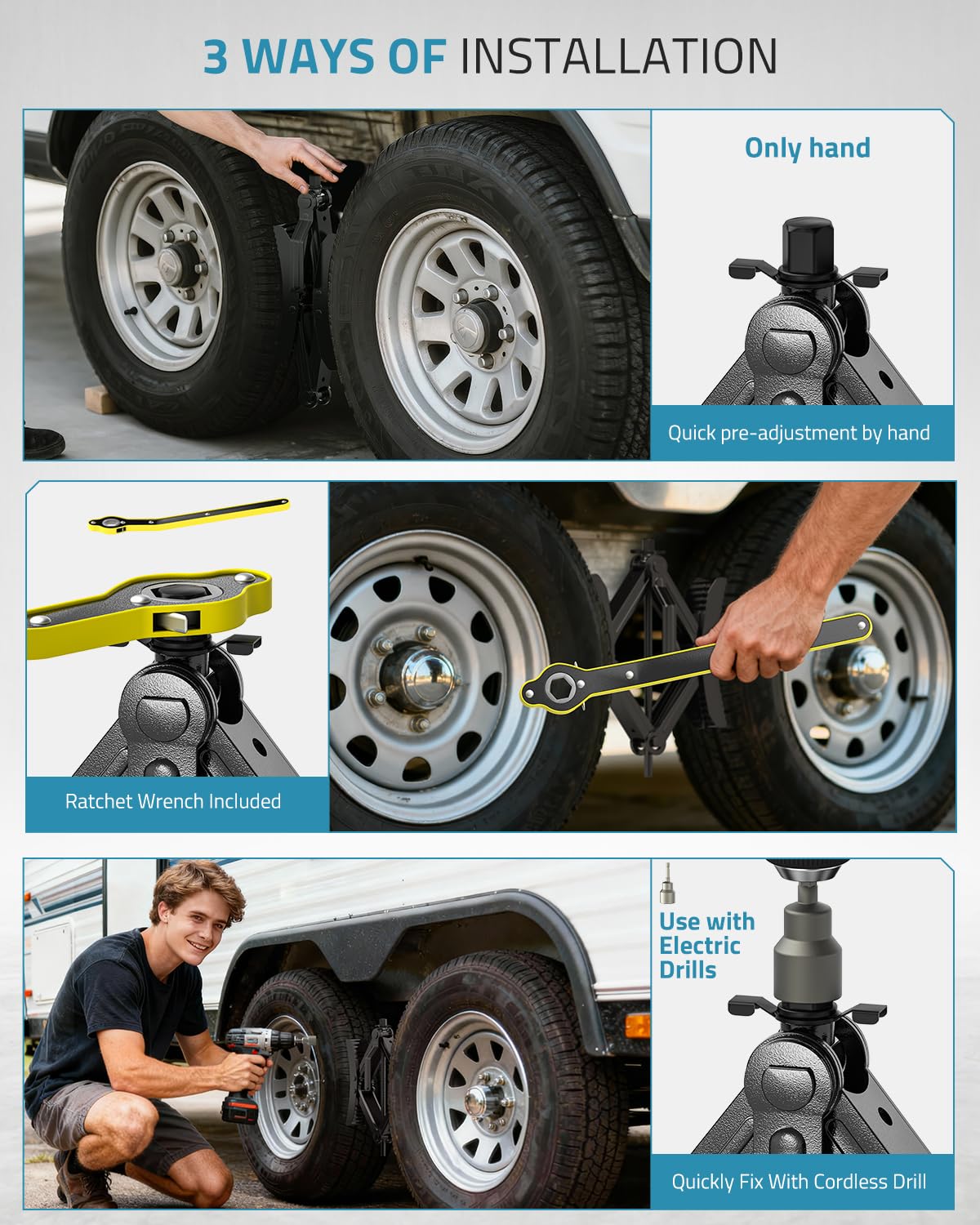 PAULINN close-up of textured grip pattern providing stronger tire traction and slip resistance