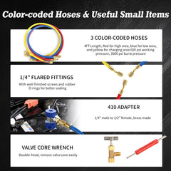 PB Motor Tech BMT accessories laid out including couplers tap and adapter for readiness