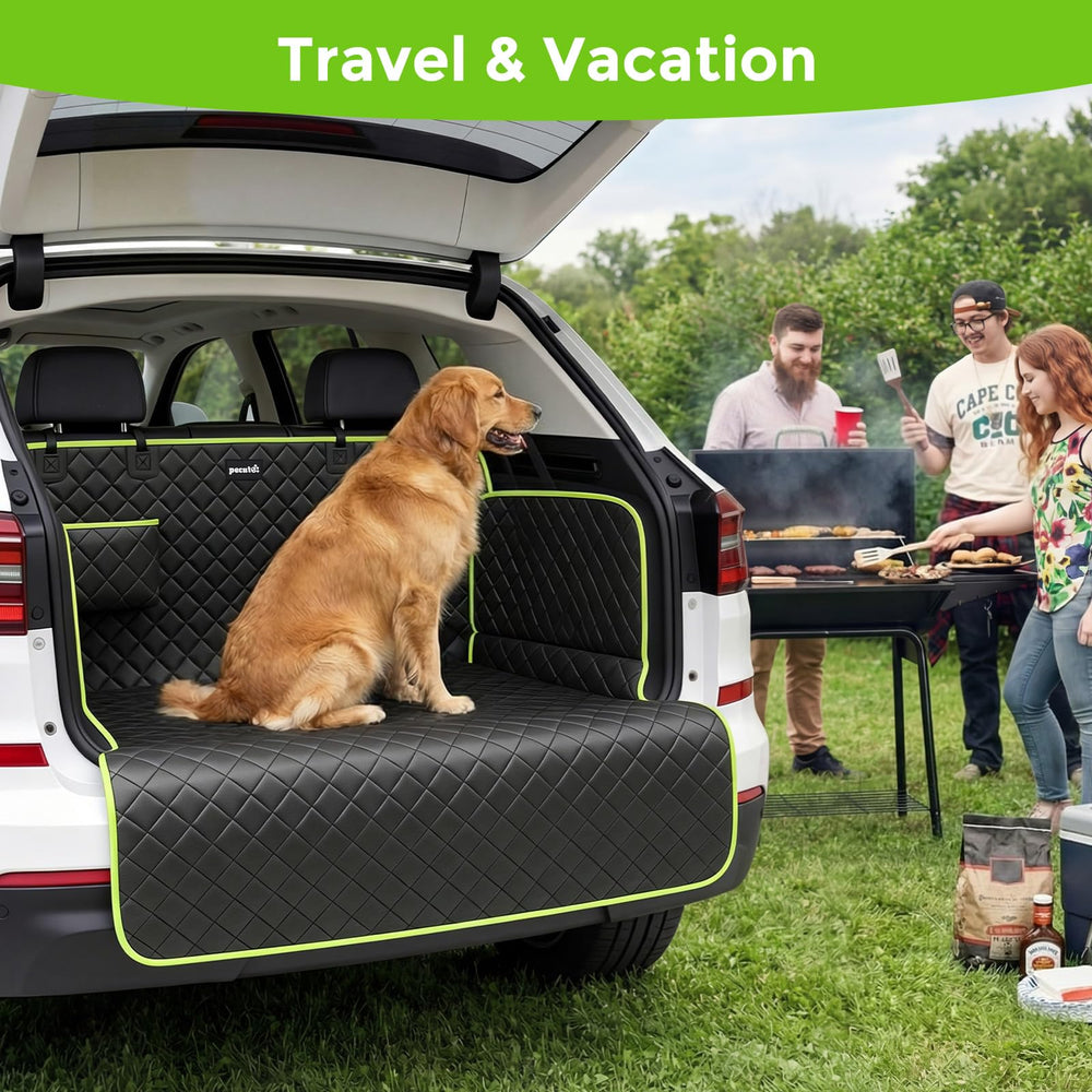Pecute installed in SUV lifestyle shot conveying full interior protection benefit