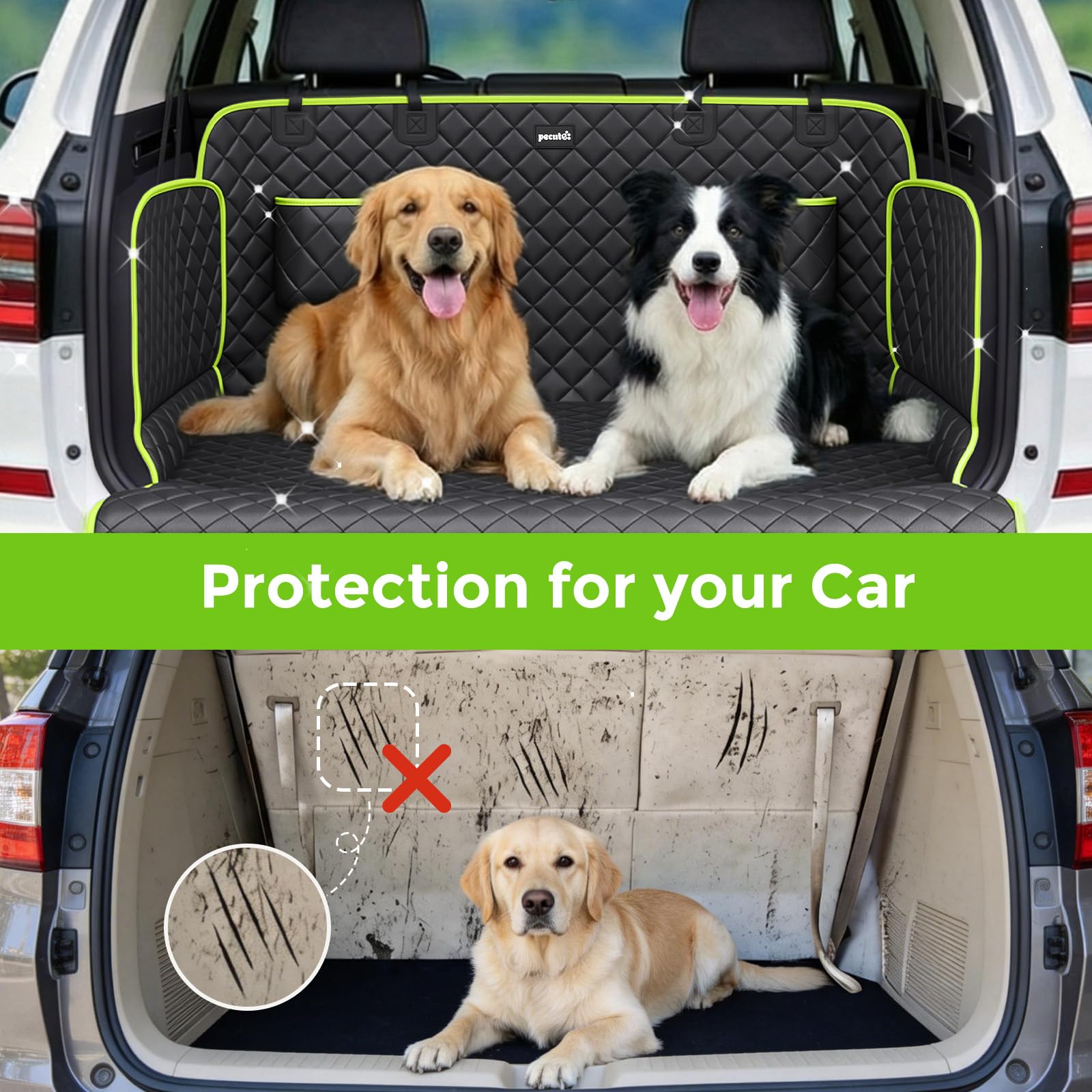 Pecute leather texture close-up highlighting scratch-proof surface and durability