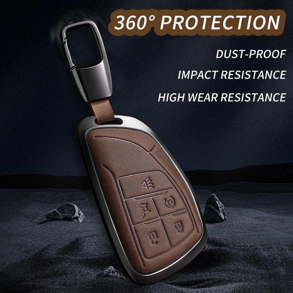 PEICHI cover attached to Silverado key fob showing perfect fit