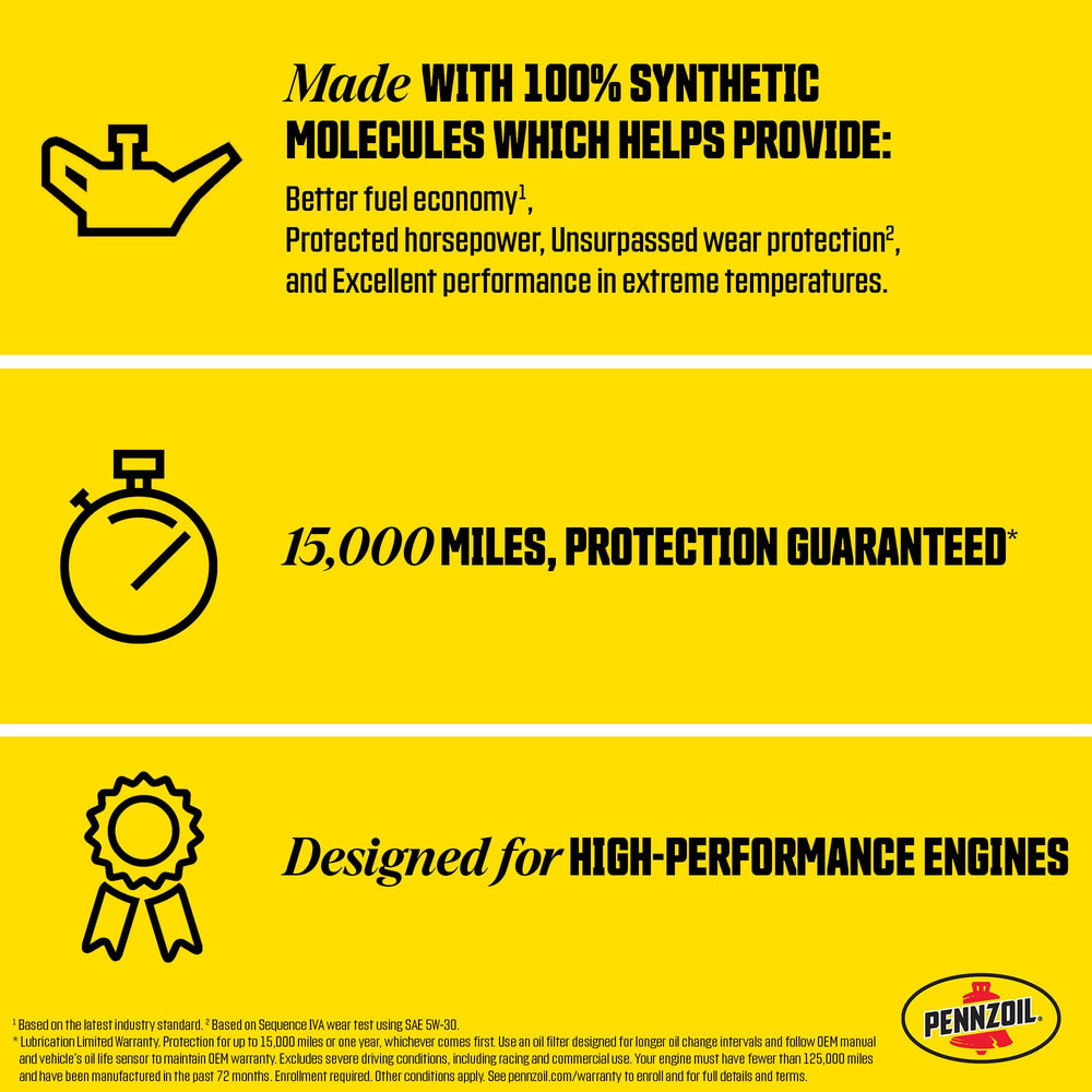 Pennzoil Platinum Euro L pouring close-up showing smooth fluid flow
