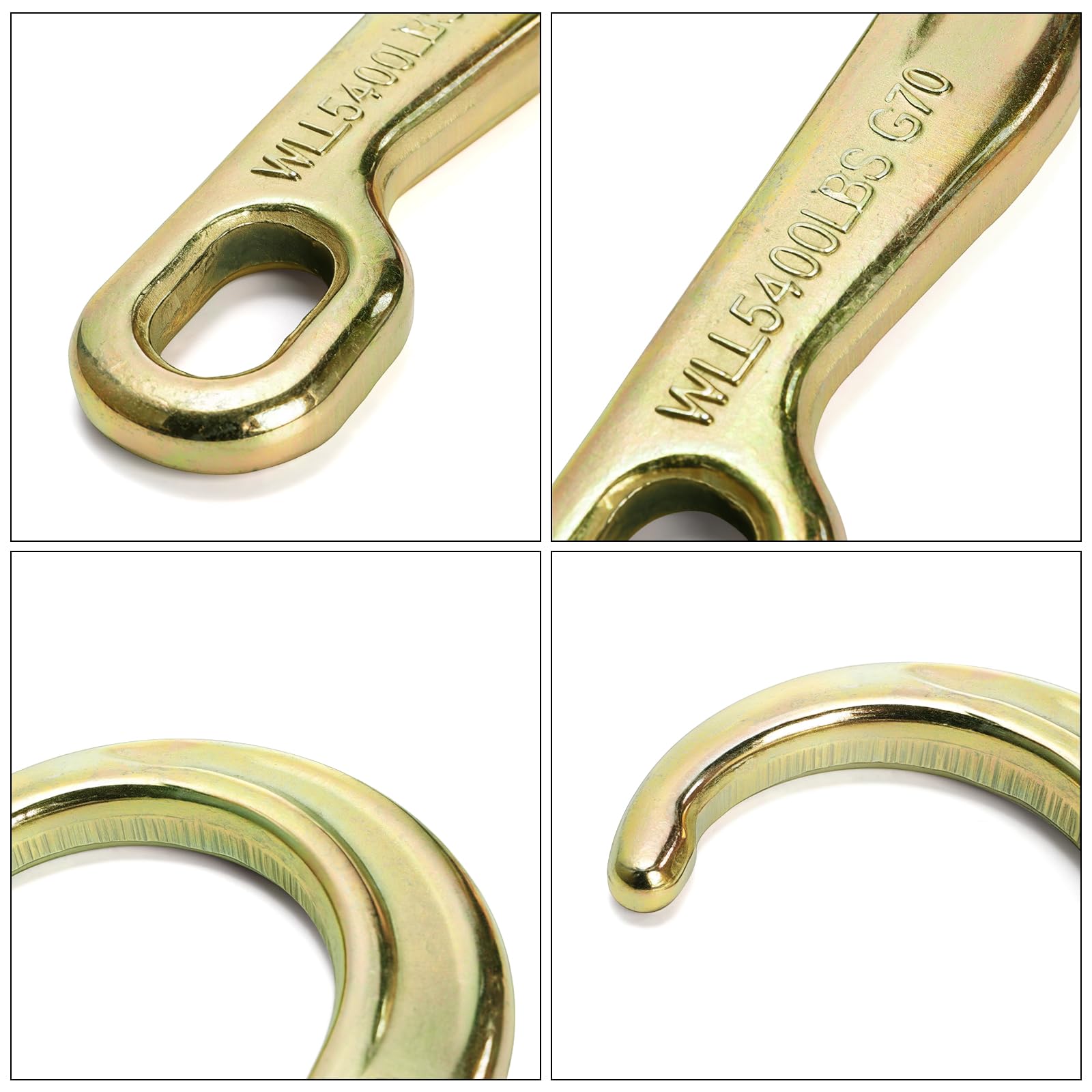 Peohud side profile showing 8-inch length and J-shape, better reach and clearance benefit