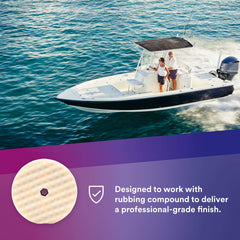 Perfect-It 3M pad double-sided edge view showing reversible use for longer life