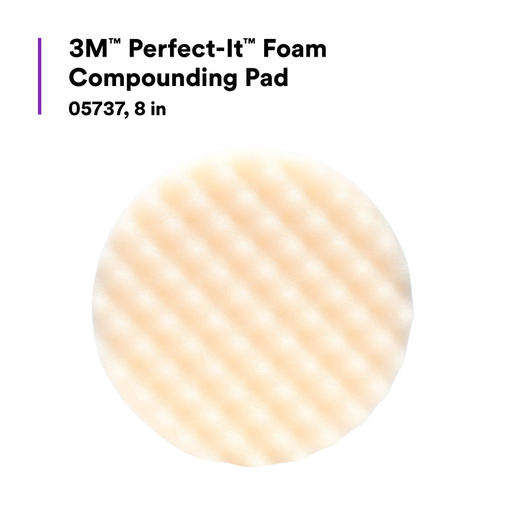 Perfect-It 3M convoluted foam detail highlighting compound-holding texture