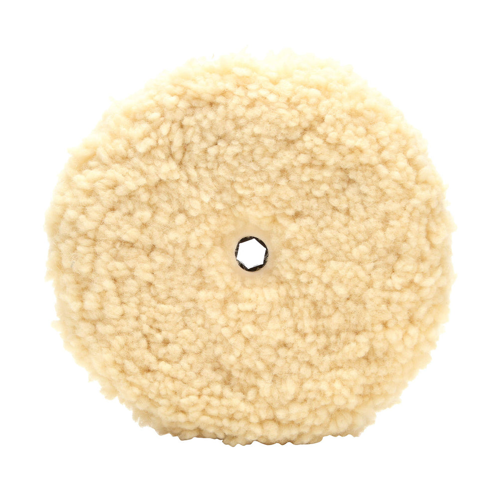Perfect-It 3M front view of 9 inch wool pad showing product branding and fast correction