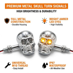 PerfecTech skull head side profile highlighting slim form and aerodynamic benefit