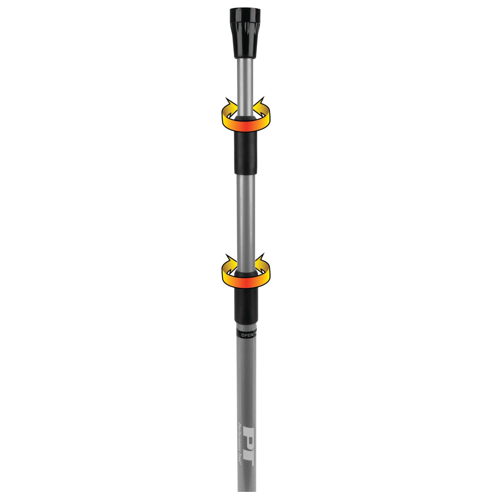 Performance Tool in use under an open hood supporting the hood safely during maintenance