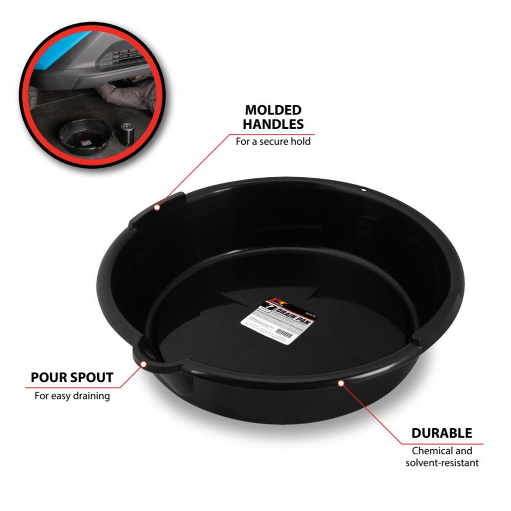 Performance Tool W4070 low-profile side view fits under low-clearance vehicles