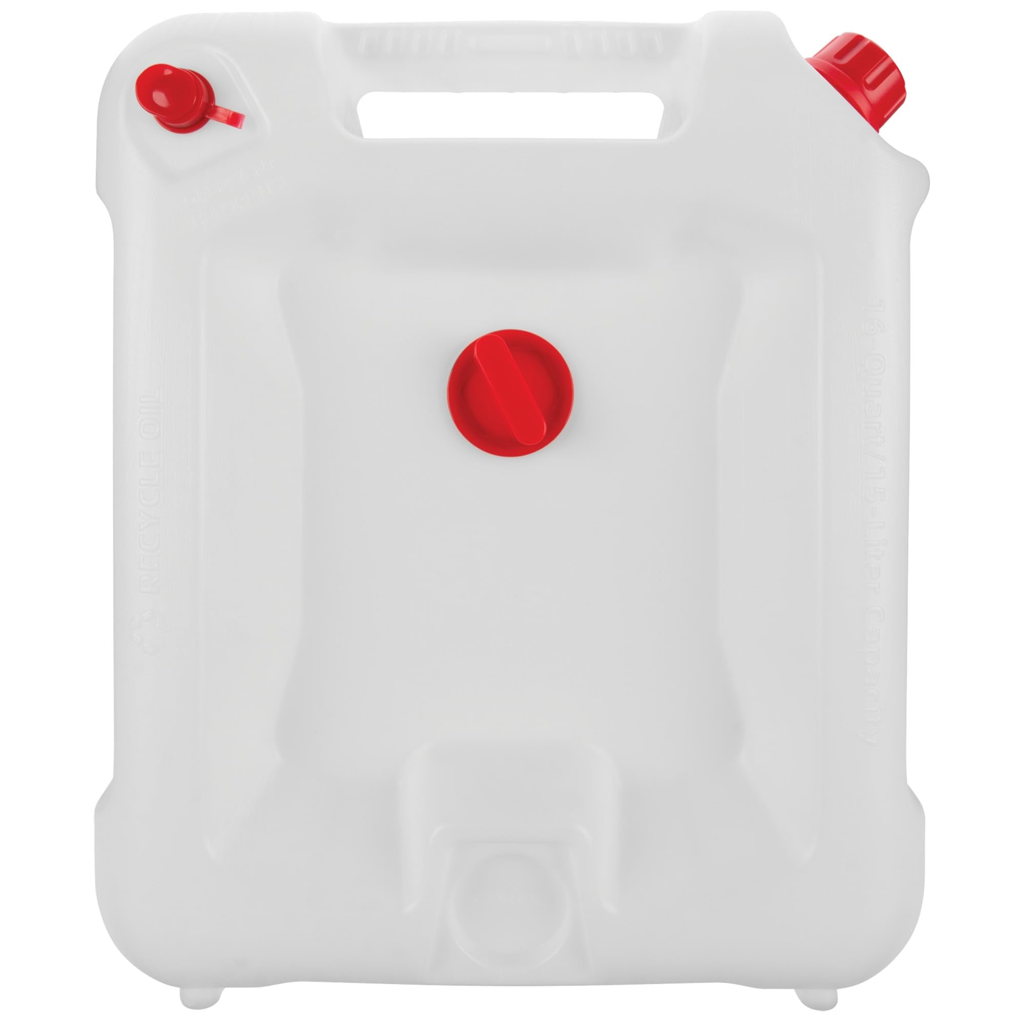 Performance Tool W4080 close-up of deep drain well reducing splash during drains