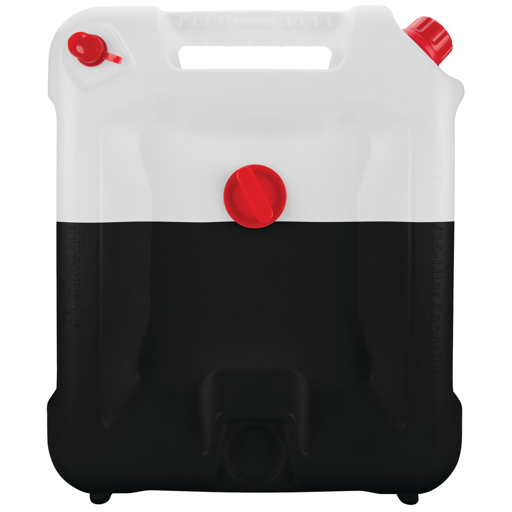 Performance Tool W4080 positioned under vehicle capturing oil for neat cleanup