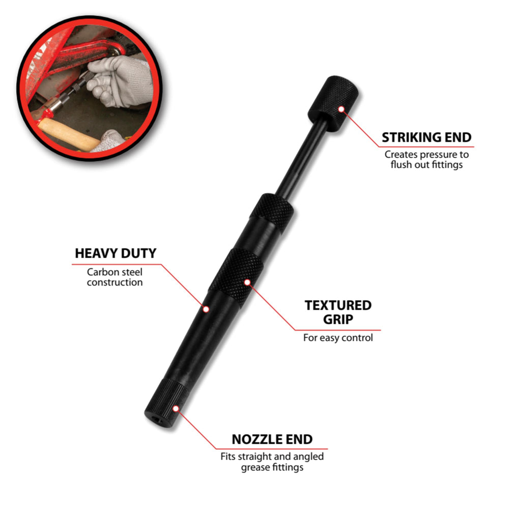 Performance Tool W54209 head close-up showing sealing surface, accurate fit benefit