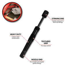 Performance Tool W54209 head close-up showing sealing surface, accurate fit benefit