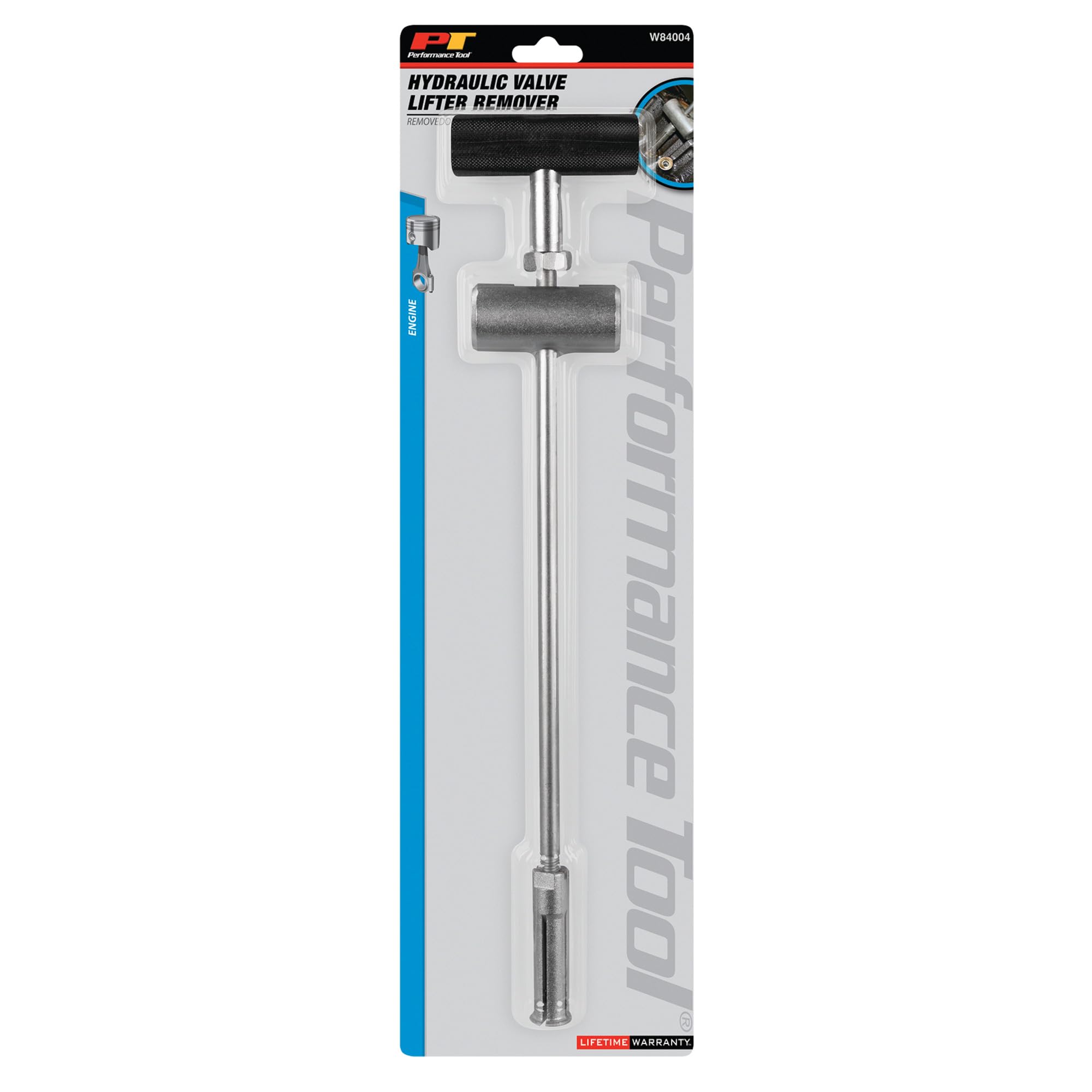 Performance Tool W84004 packaged with label showing model and compatibility information