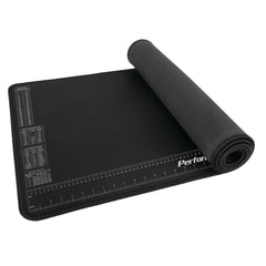 Performance Tool front view showing full neoprene mat and ruler, protects surfaces