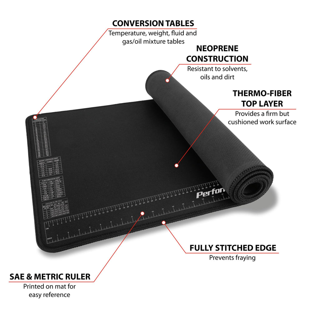 Performance Tool top detail with ruler and metrics, offers quick measurements