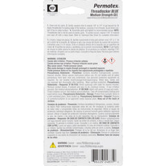 Permatex blue gel texture close-up highlighting non-drip gel for precise application benefit
