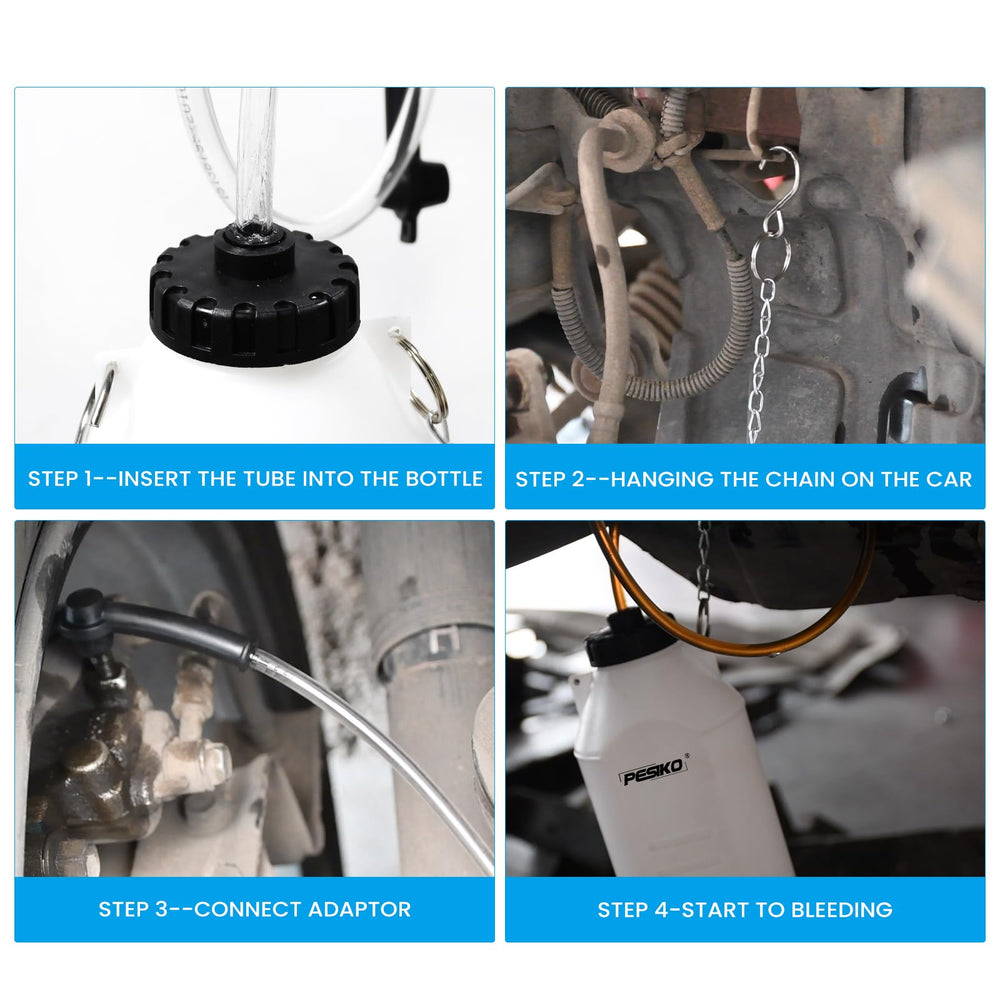 PESIKO cap and spout label showing tight closure and corrosion-resistant plastic for durability