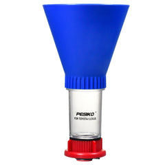PESIKO funnel front facing showing full product and fit for quick refills