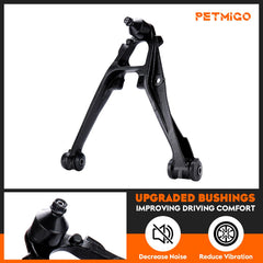 PetMigo control arms installed on vehicle showing restored steering stability