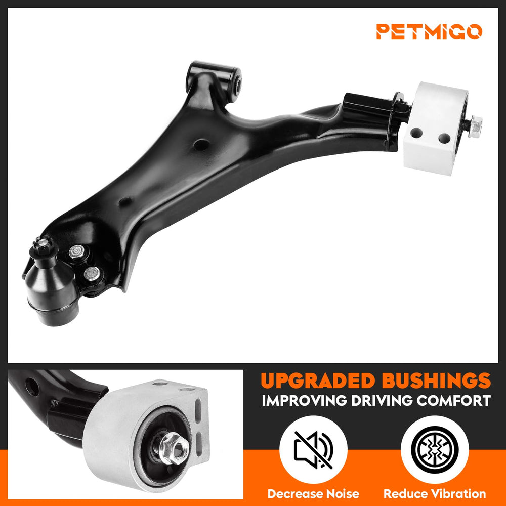 PetMigo sway bar end link detail showing solid hardware for improved stability