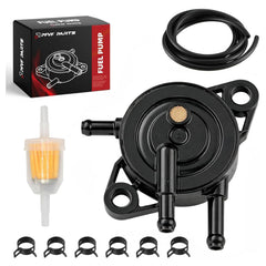 PFVF fuel pump front view showing mounting plate and bolt holes for quick replacement