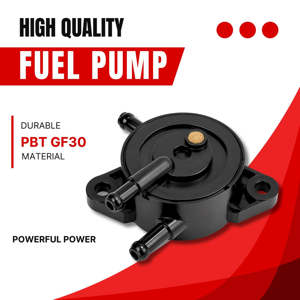 PFVF fuel pump side mount detail highlighting bracket and secure fit for durability