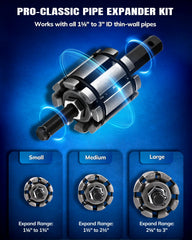PHATRIP expanders held in hand showing scale and easy portability benefit