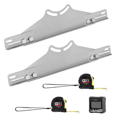 PHATRIP toe plates front view showing durable construction and quick hub fitment