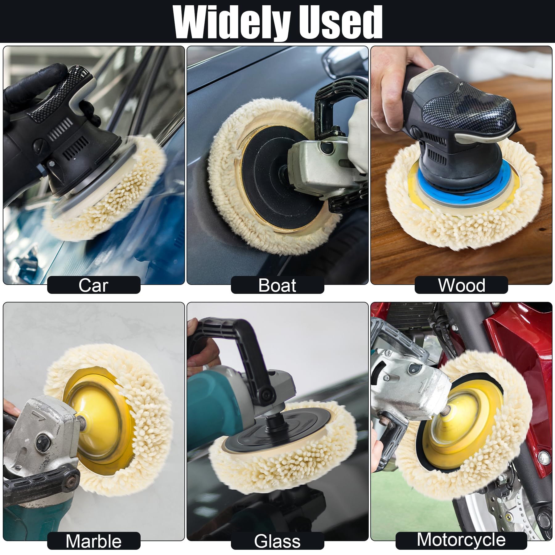 phepetroll pads on a detailing workbench showing professional-ready kit organization