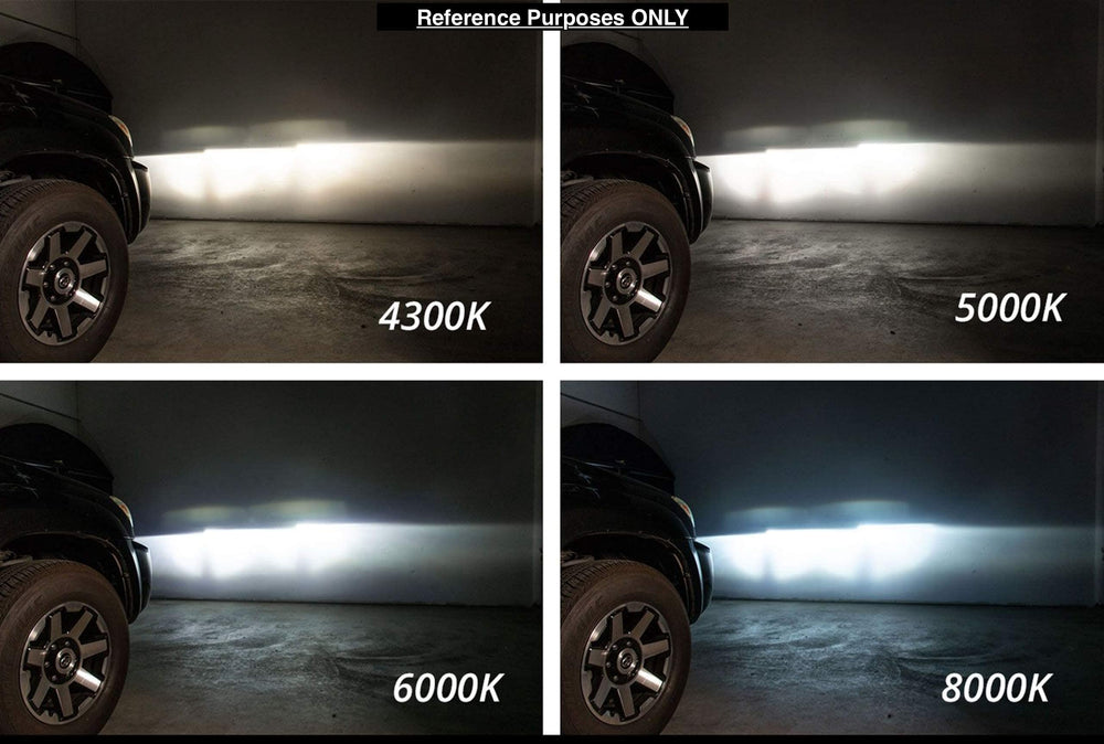 PHILIPS bulb installed in headlight housing improving beam clarity and road visibility