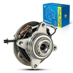 PHILTOP front hub assembly front view showing fitment and robust construction benefit