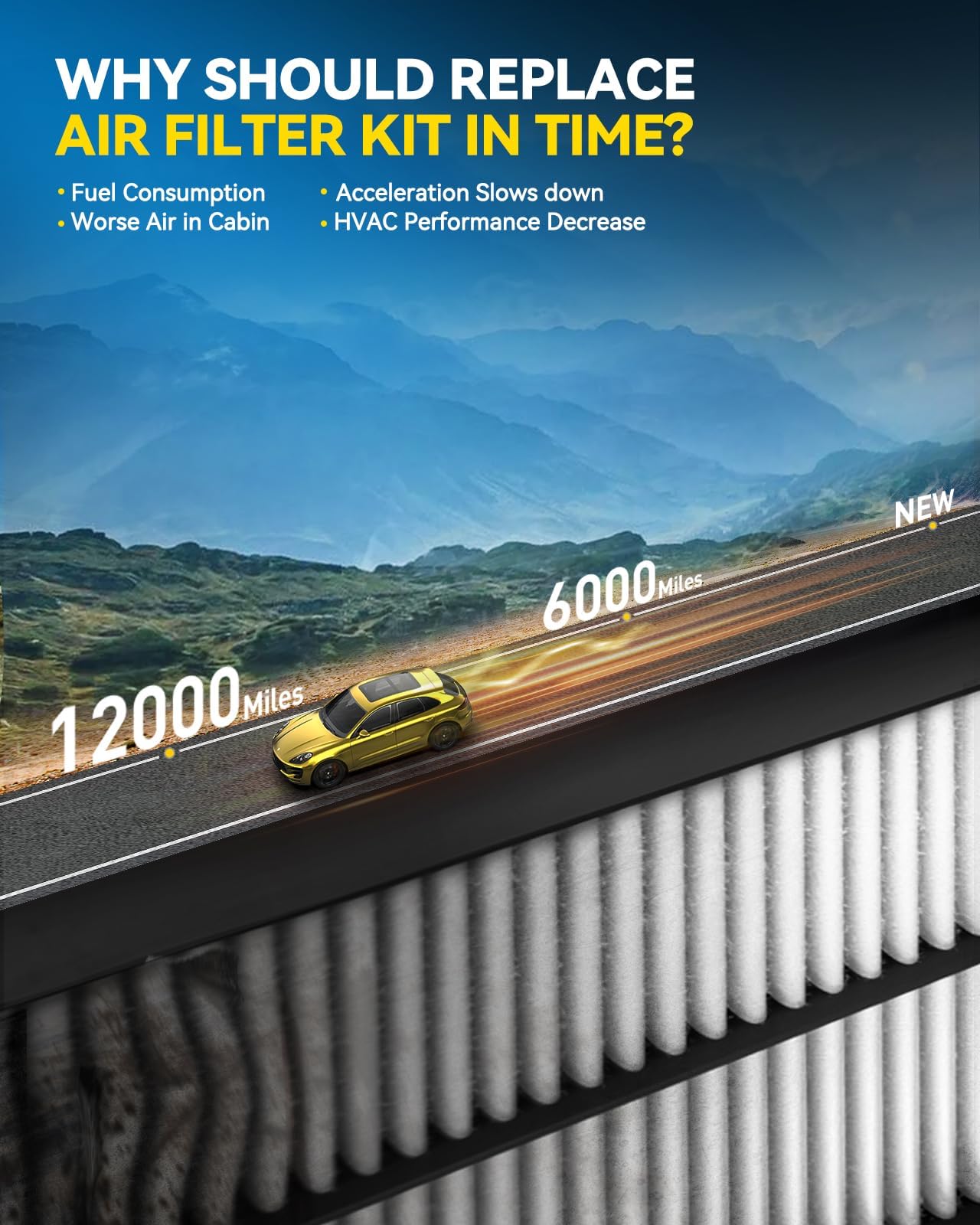 PHILTOP filters beside ruler demonstrating correct size and fitment