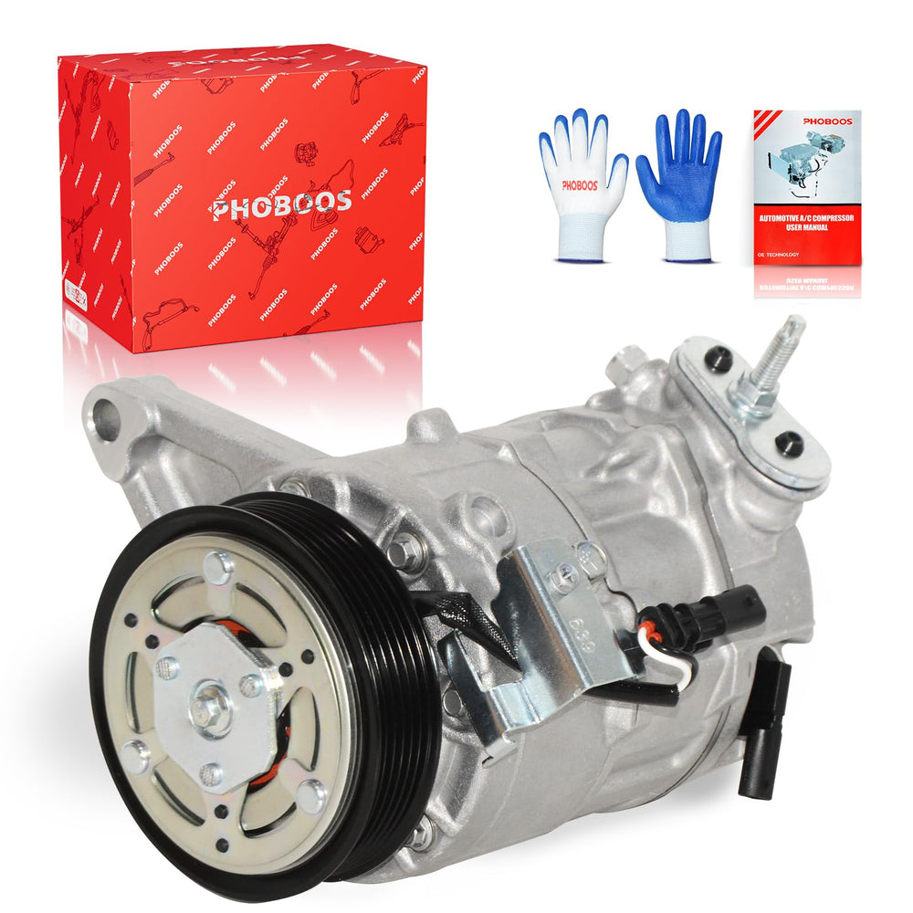 PHOBOOS compressor front view showing compact design and reliable fit