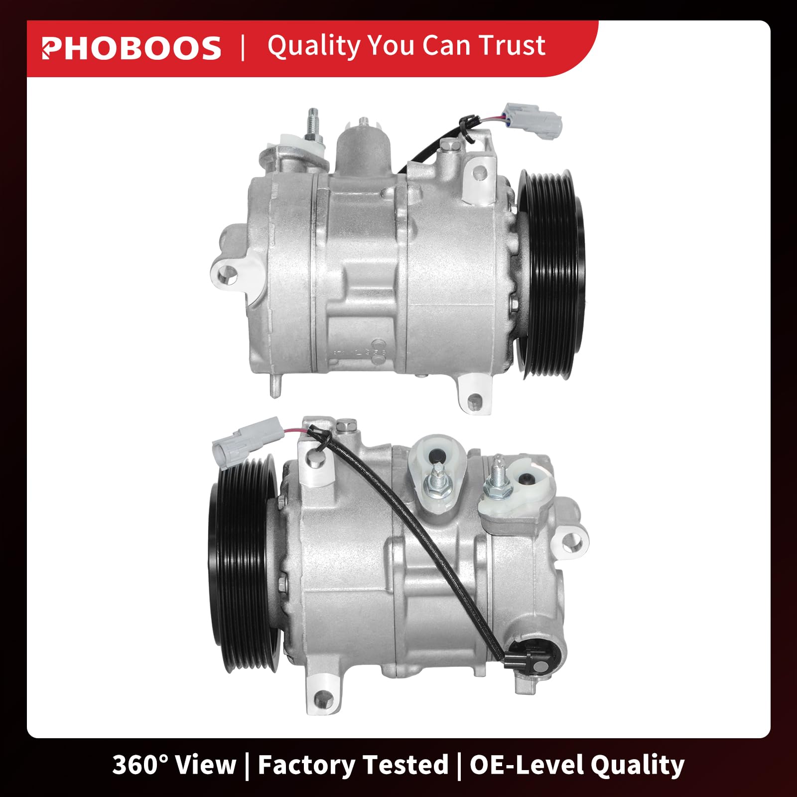 PHOBOOS installed in a Jeep engine bay showing restored A/C performance benefit