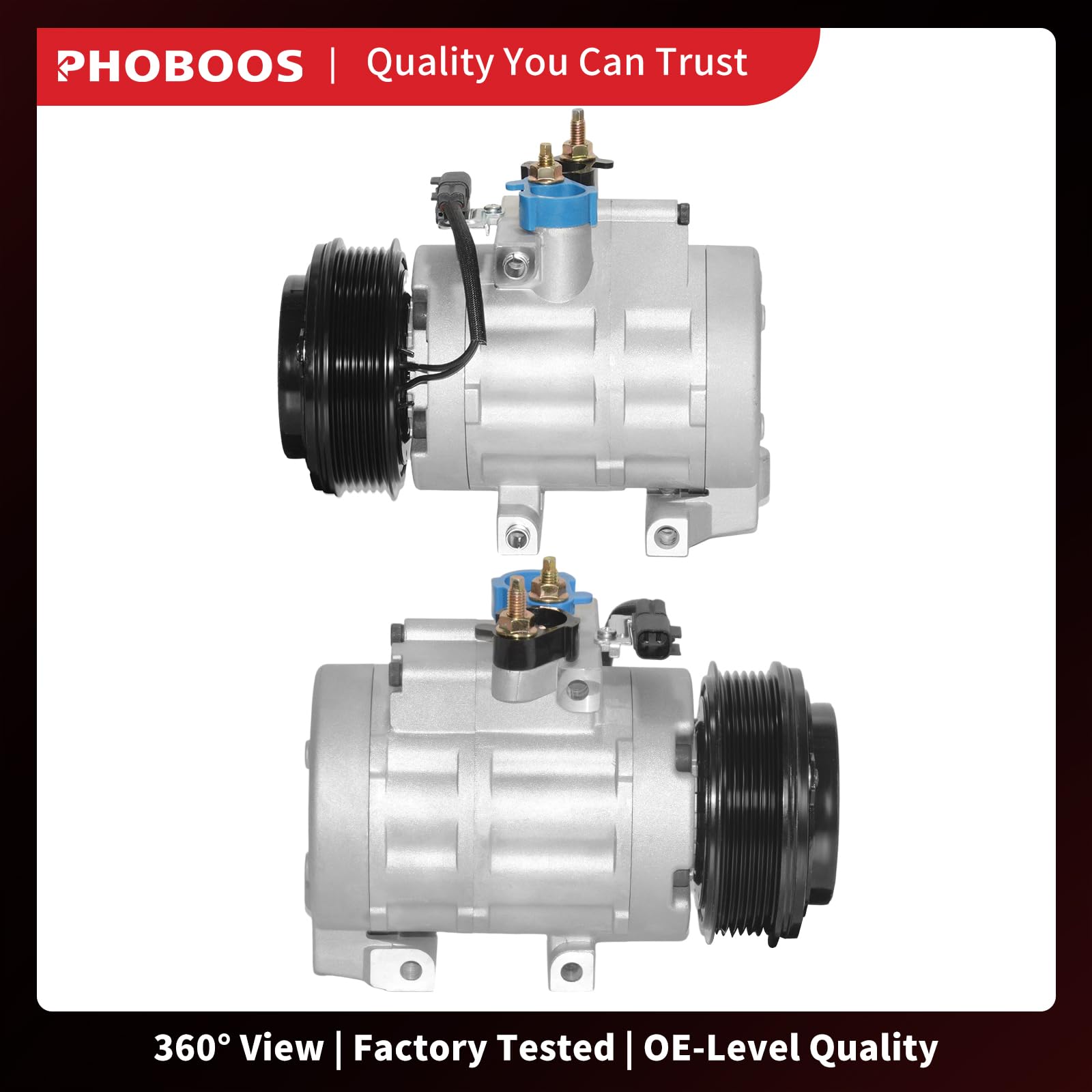 PHOBOOS side profile with mounting points illustrating precise OE alignment