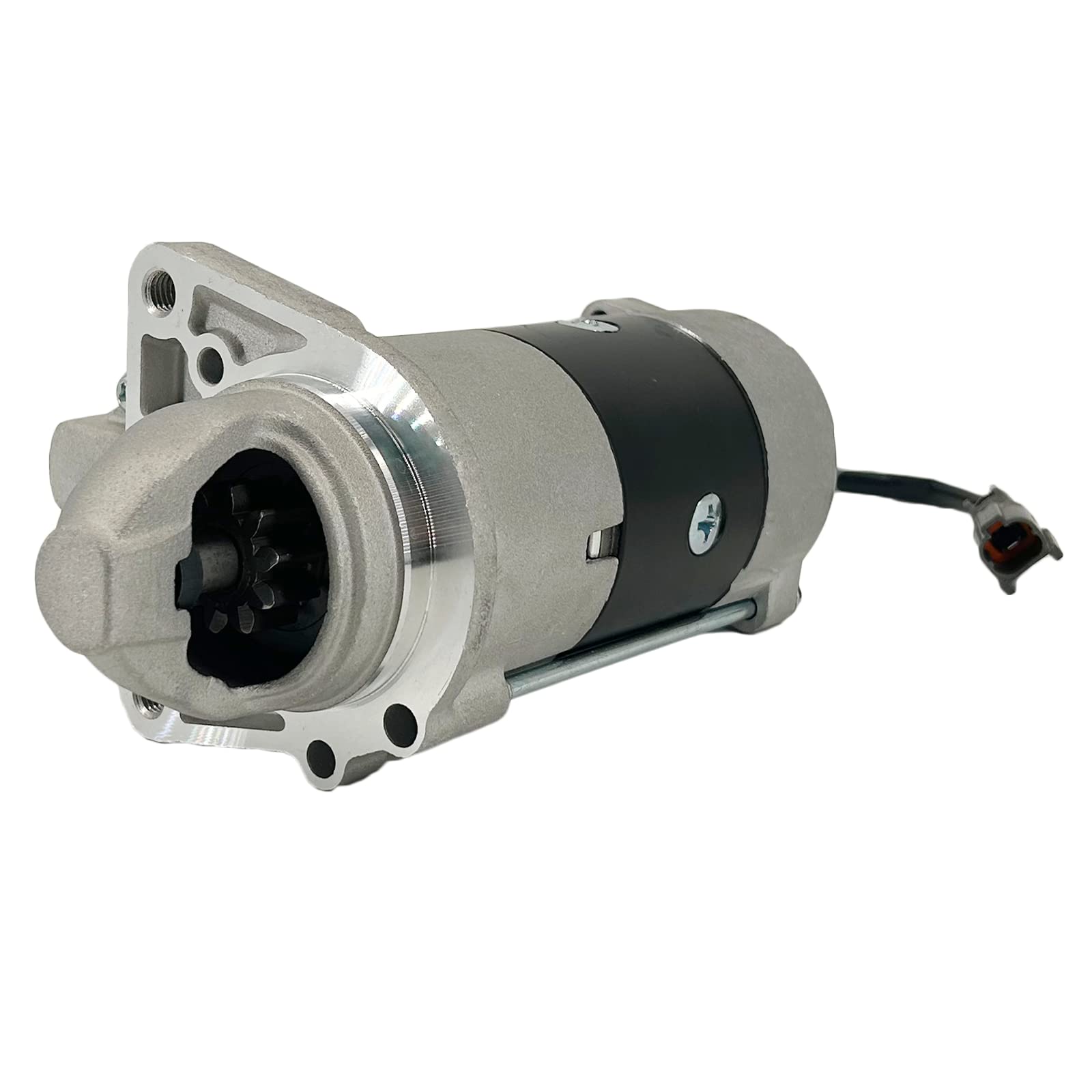 Phoddar starter installed in engine bay demonstrating restored starting
