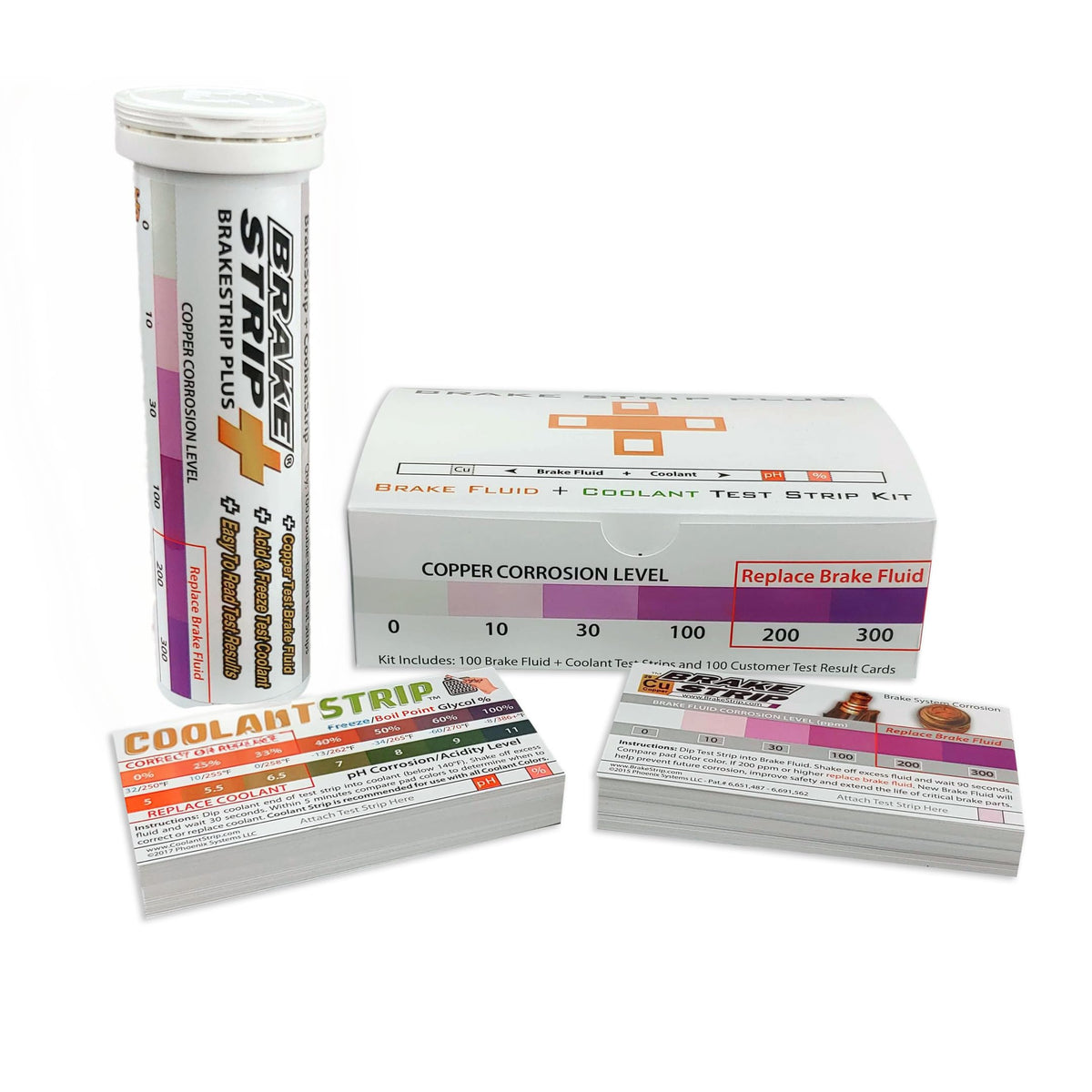 Phoenix Systems front packaging showing tube and kit benefits for quick shop checks