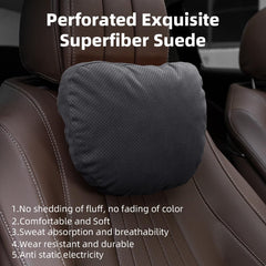 Phxoinu close-up of suede texture highlighting soft breathable feel