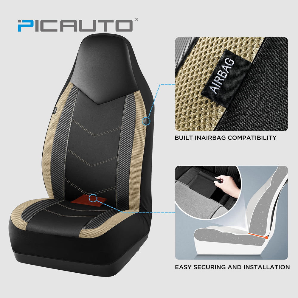 PIC AUTO mesh ventilation panel close-up improving airflow and comfort