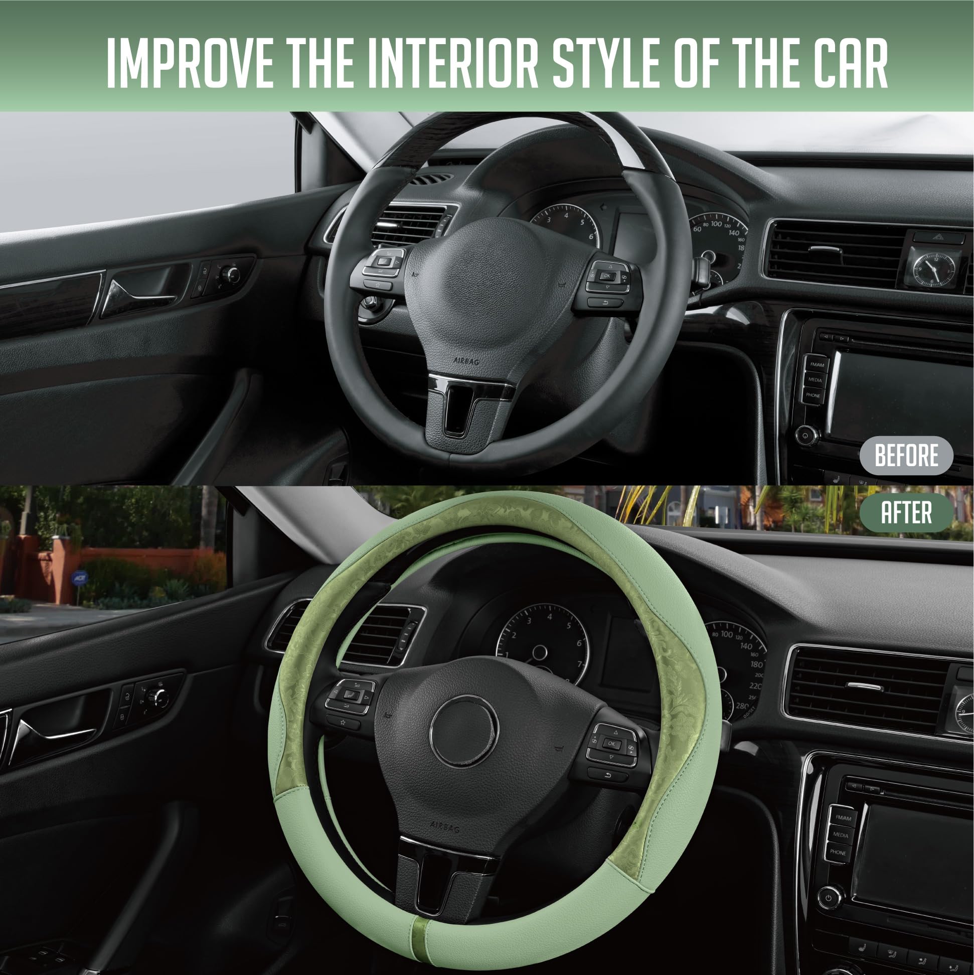 PIC AUTO inner anti-slip lining close-up ensuring secure, non-shifting fit