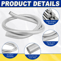 Piclafe close-up of braided texture highlighting corrosion resistance and durability